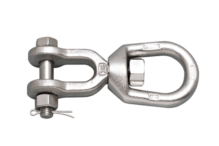 Stainless Steel Fed. Spec. Jaw & Eye Swivel, Fed. Spec.: RR-C-271F Type VII, Class 3, S0155-FS07, S0155-FS08, S0155-FS10, S0155-FS13, S0155-FS16